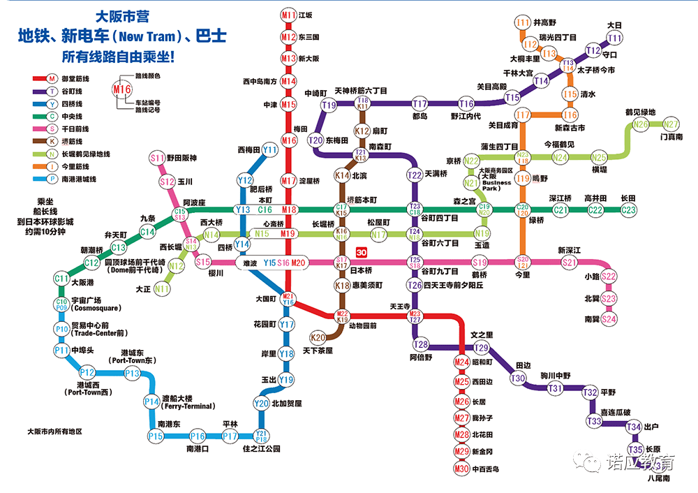 大阪在1933年即开通了从梅田到心斋桥的线路,即现在大阪地铁御堂筋线