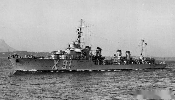 二战中法国全军覆没的18艘四烟囱超级驱逐舰
