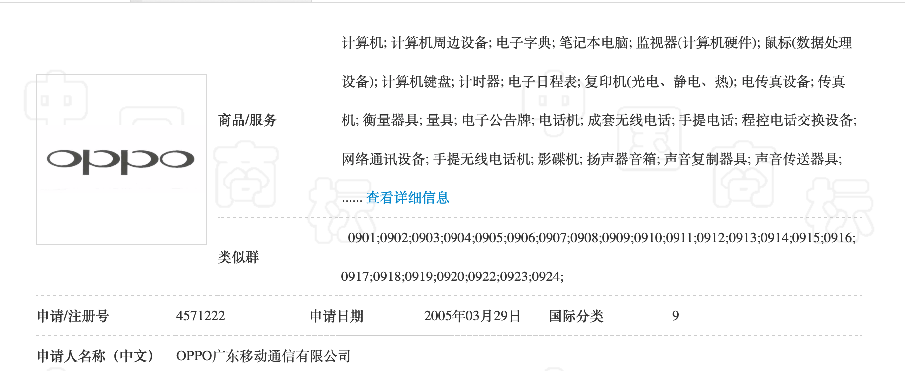 开庭审理了oppo公司与中美丽臣公司,中超公司商标权及虚假宣传纠纷案