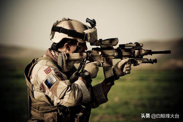 分享一组hk416突击步枪图片,不菲的德国精品,颜值相当