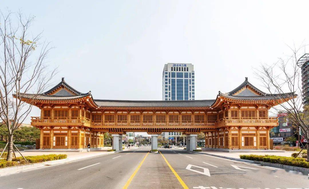 组图:韩国全北大学韩屋风格建筑
