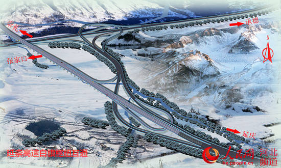 延崇|延崇高速跨张承高速钢桥吊装开始施工