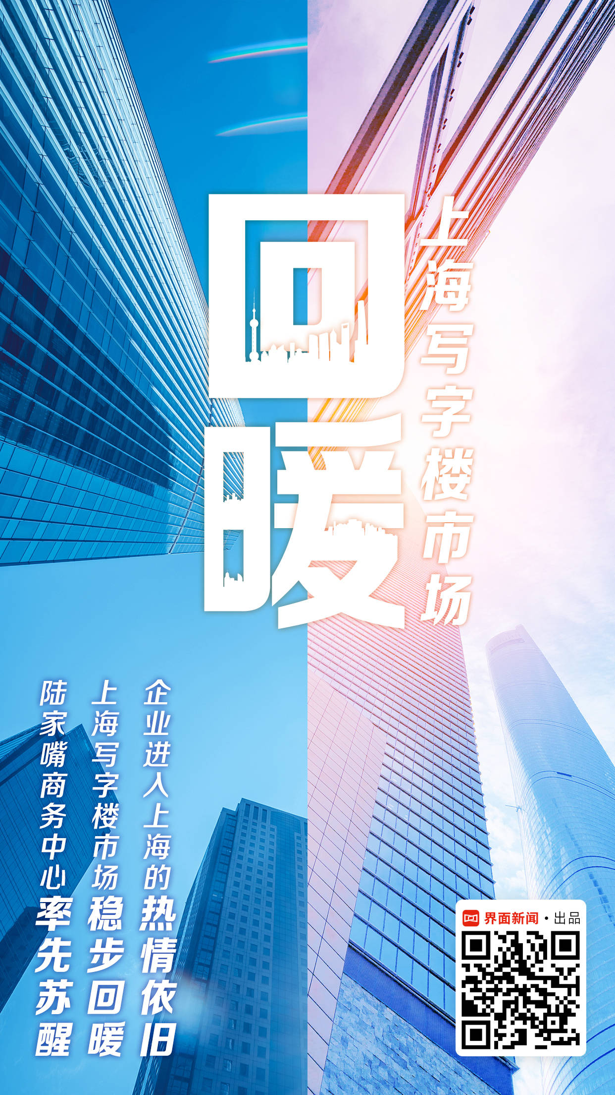 上海写字楼市场稳步回暖,陆家嘴商务中心率先苏醒