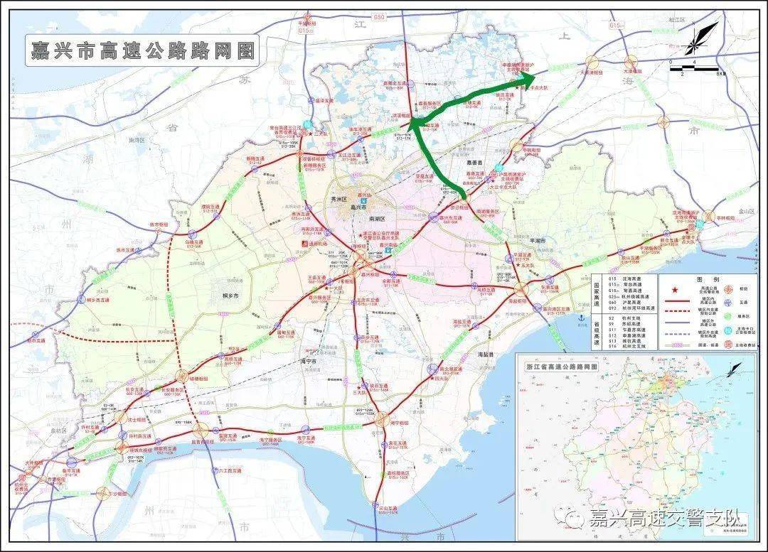 (2)步云枢纽——g1521常嘉高速苏州方向——洪溪枢纽——s12申嘉湖