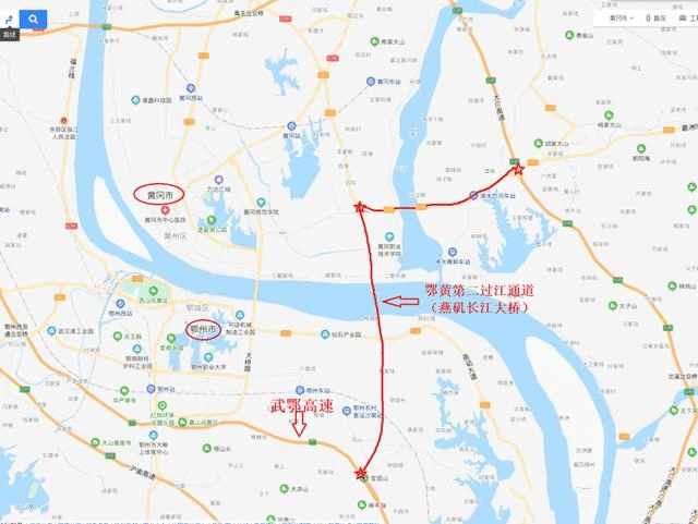 鄂黄第二过江通道下半年有望开建