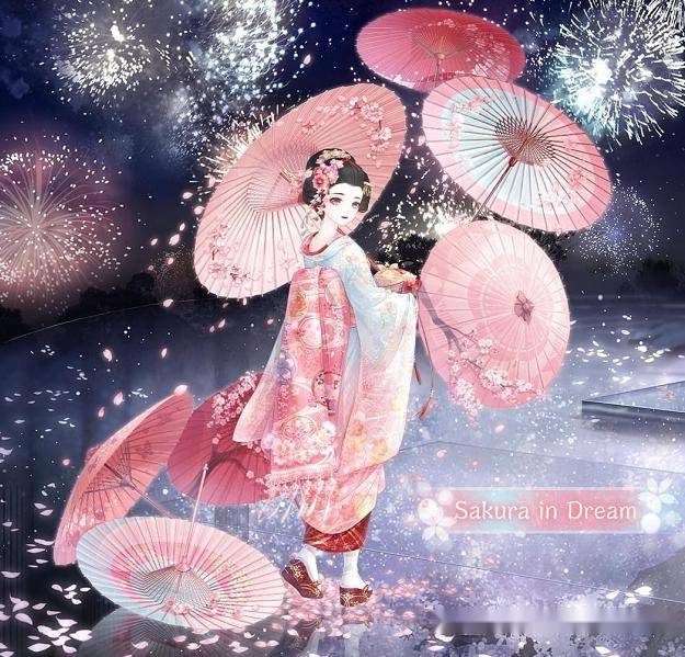 奇迹暖暖:日服最有特色的5套,樱花女回眸动人,金鱼姬最热门