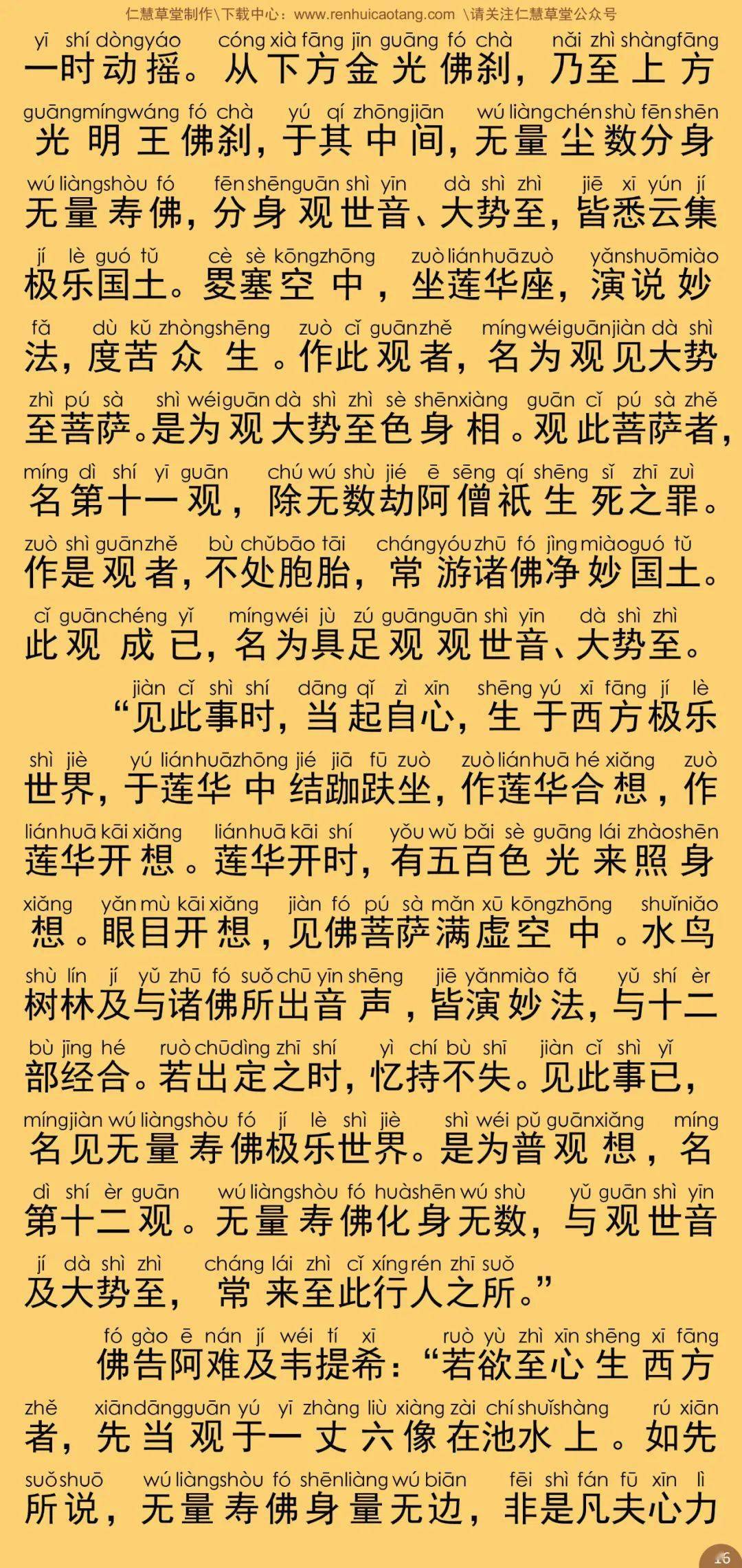 无量寿经简谱_无量寿经图片