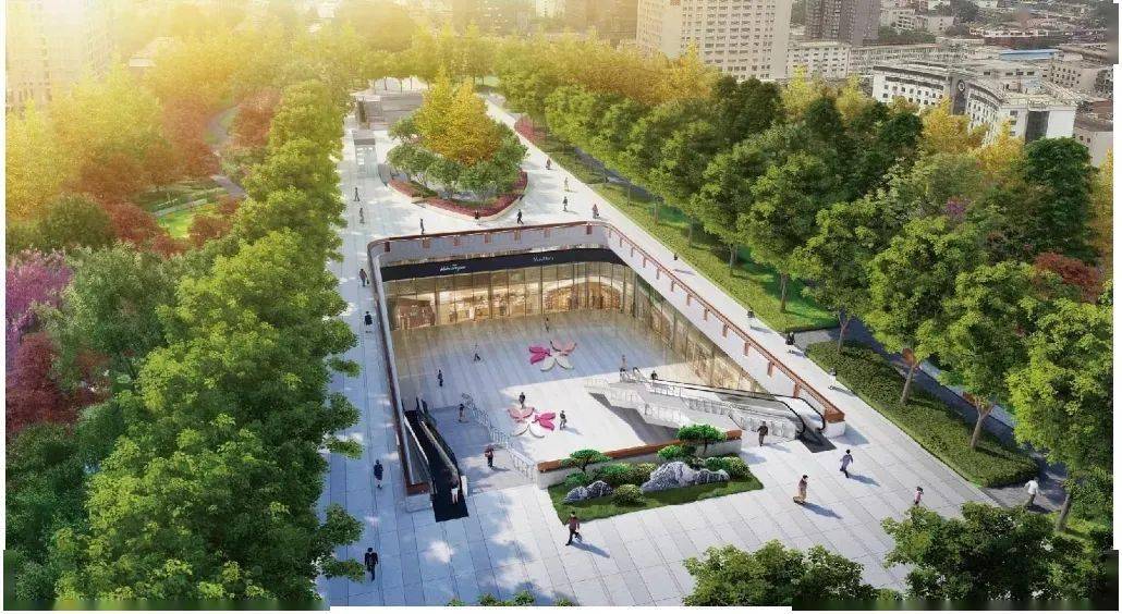 牡丹广场站为洛阳地铁1,3号线的换乘站