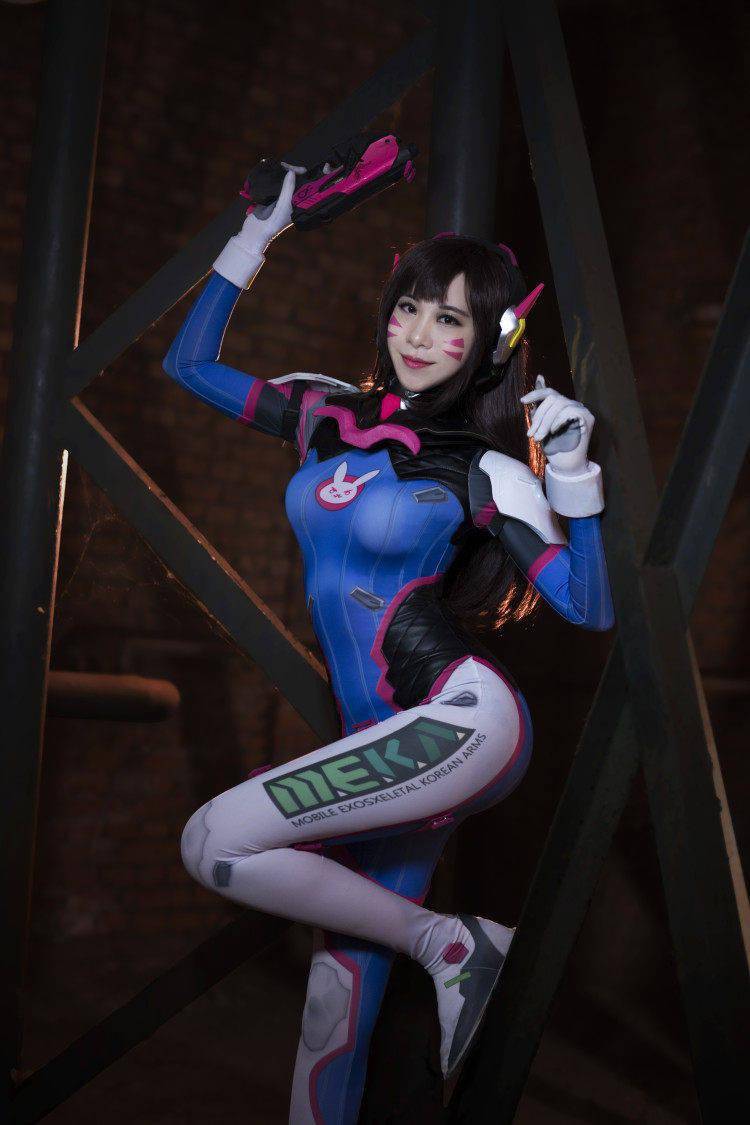 《守望先锋》dva cosplay