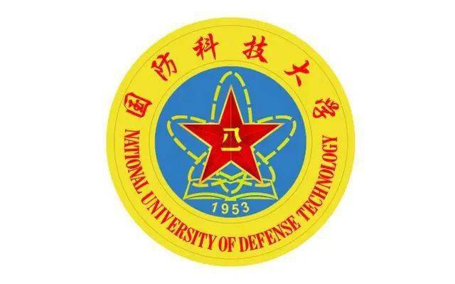 国防科技大学校徽 国防科技大学 标志由八一,五角星,书本等元素构成.