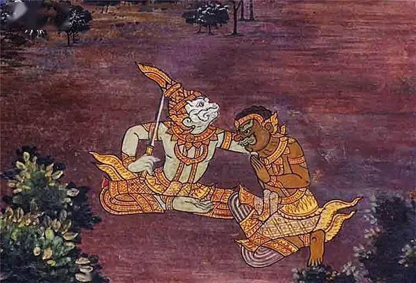 印度《罗摩衍那》壁画艺术(96张)