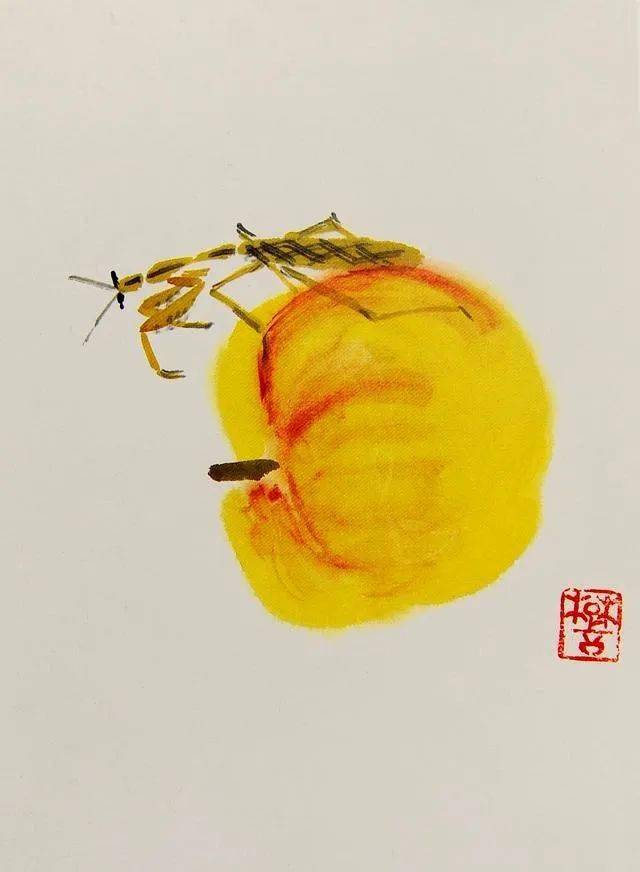 他笔下的生灵,精神饱满!_楚生