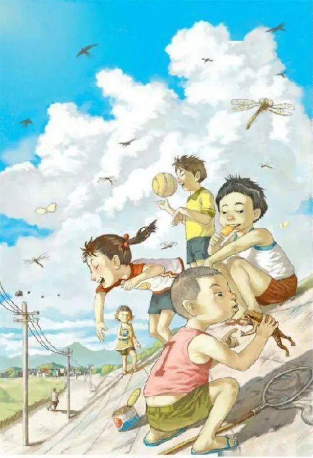 或许我们还能够再次放飞曾经的风筝，只是再也感受不到童年时的春风……
