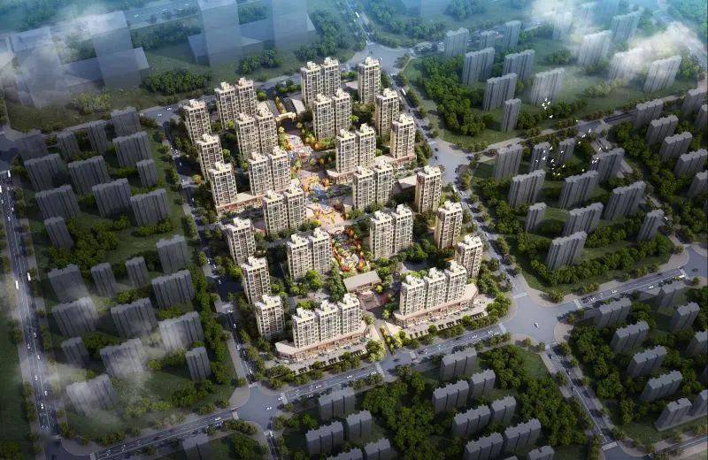 高密这个回迁片区2020年10月主体完成,计划2021年8月竣工验收完成并
