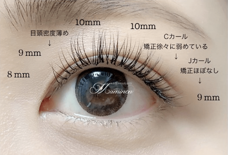 赶紧往下滑 睫毛长度 上睫毛通常长度为:  8mm,9mm,10mm,11mm——日常