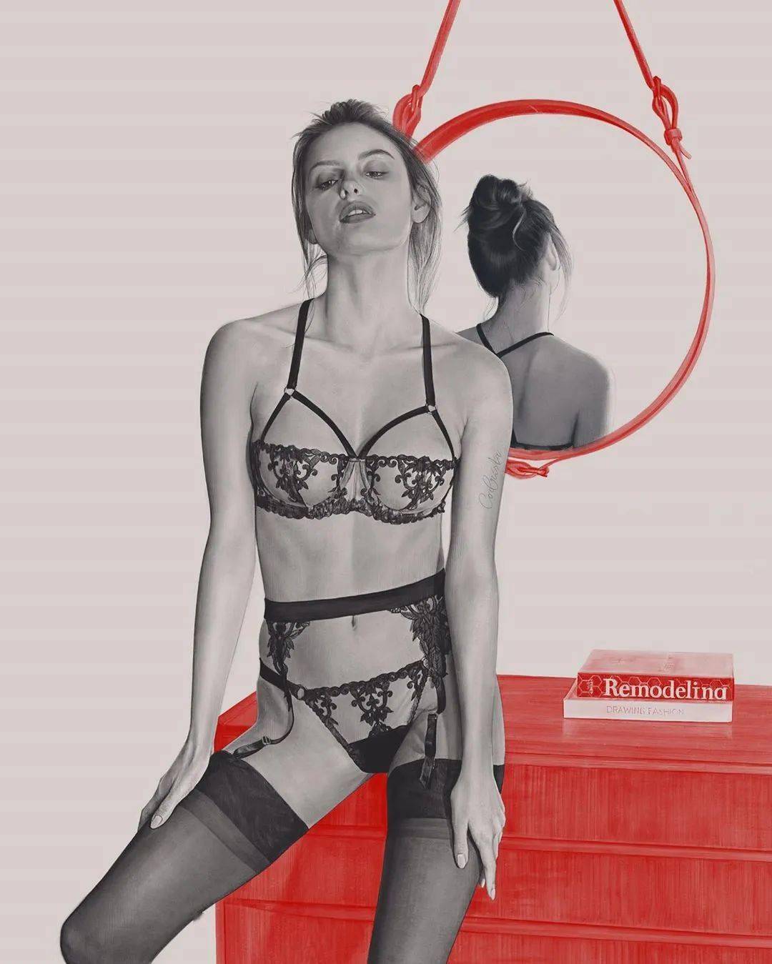 大神|时装画灵感|三庭五眼傻傻分不清楚?大神Nadia Coolrista超美步骤分享!