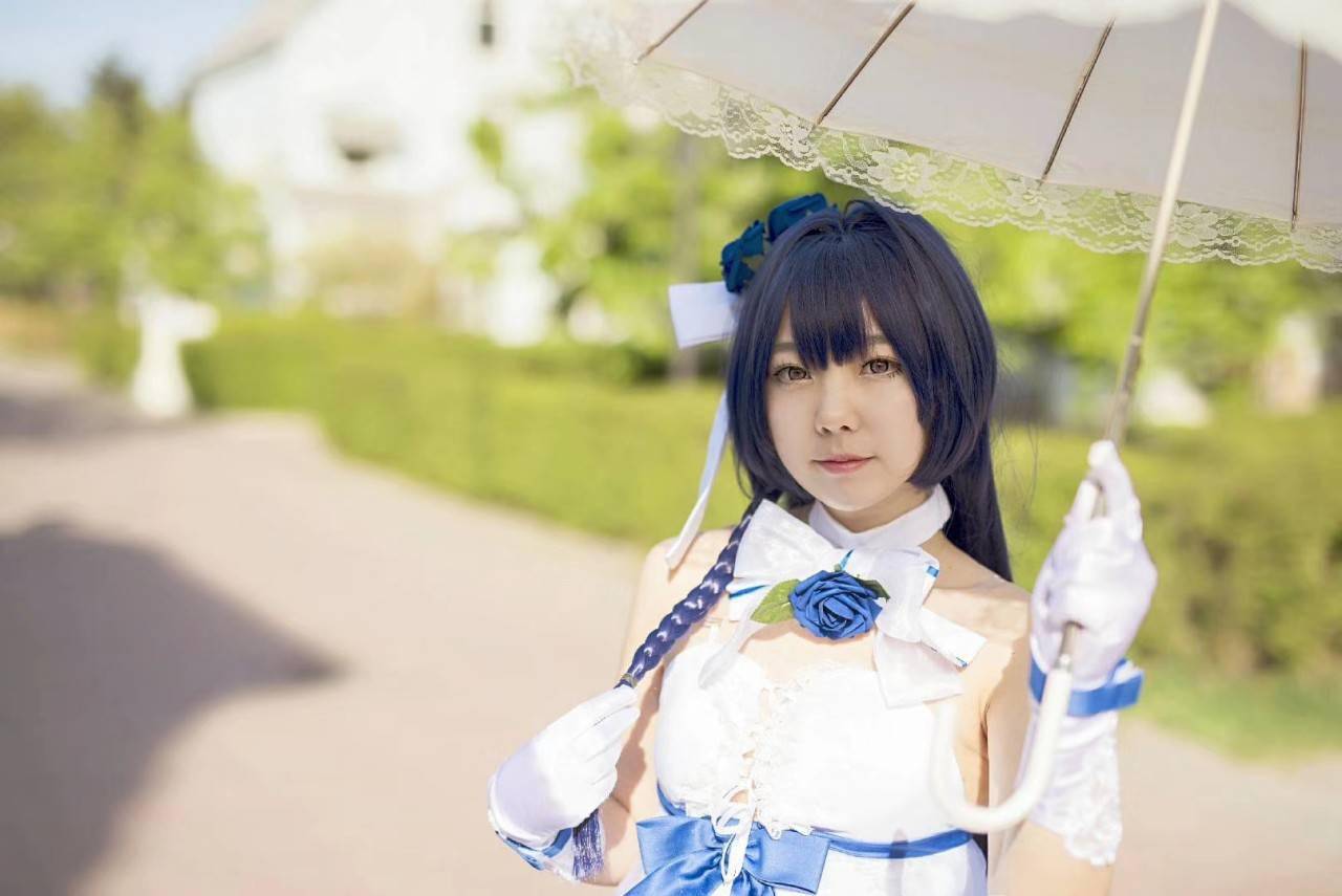 崩坏三雷电芽衣花嫁cosplay