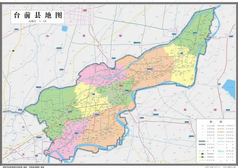 11幅最新版濮阳标准地图发布67台前人可免费下载