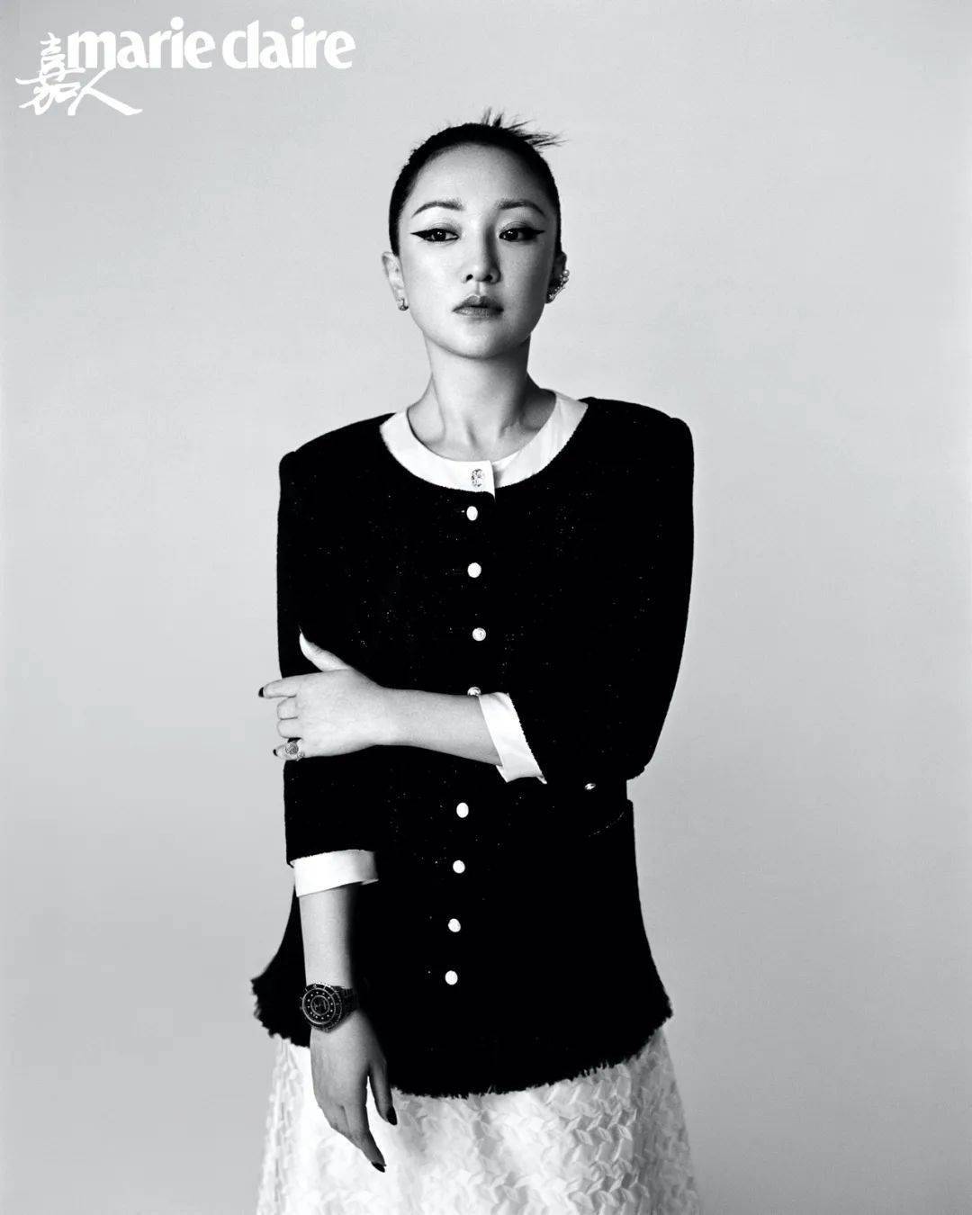 黑色|周迅 旁观｜嘉人封面