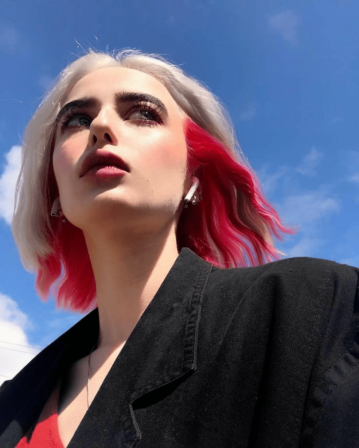 刘海|看了杨超越、Jennie们的非主流挑染 我居然有点心动