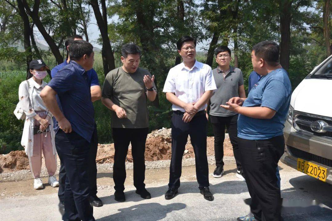 开平区长崔东鑫赴双桥镇调研督导