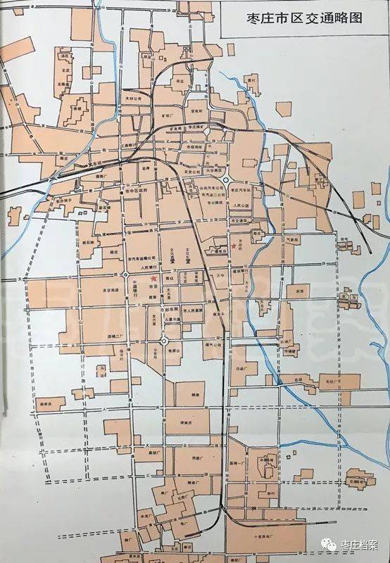 1961年滕县地图,164个自然村划归枣庄市,薛城区成立.