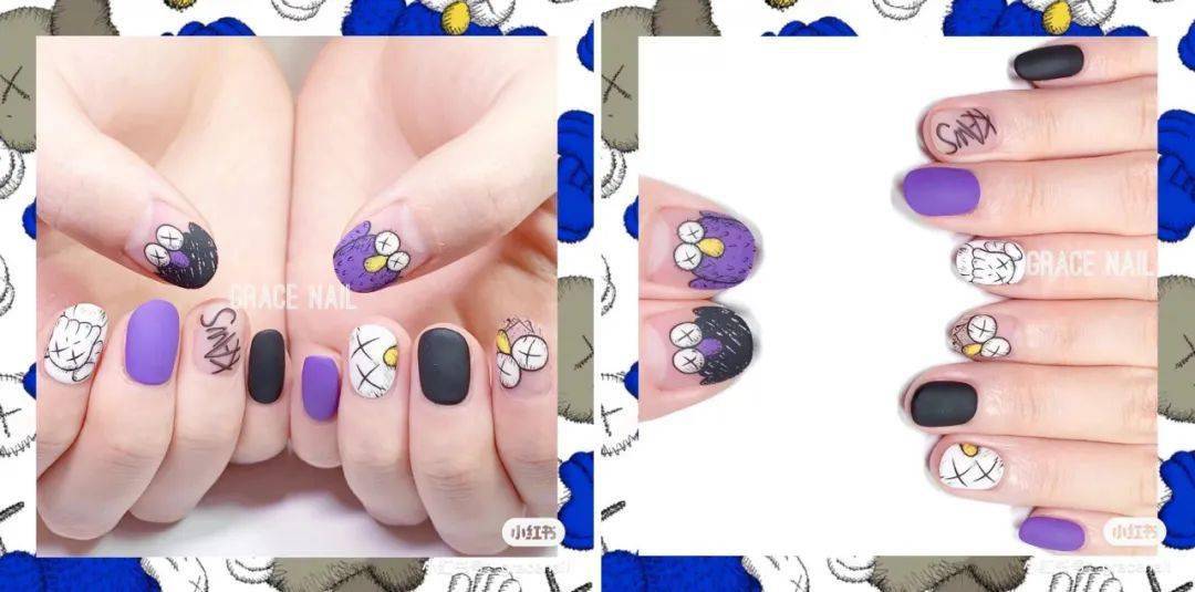 图鉴|100款美甲图鉴！巨好看！拿图去做！