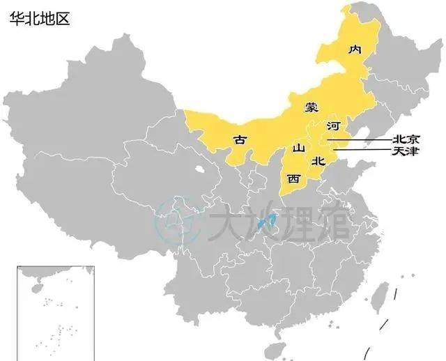 山东位于华北平原为何属于华东地区