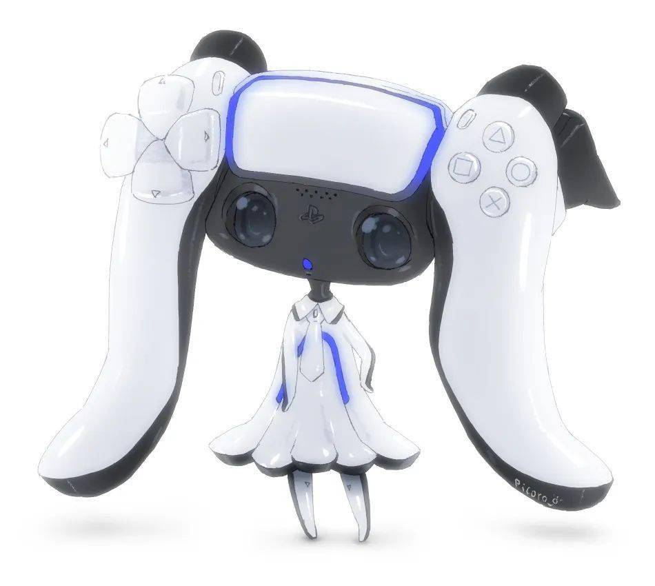 万物皆可拟人!ps5 手柄 dualshock 5 实体照曝光!