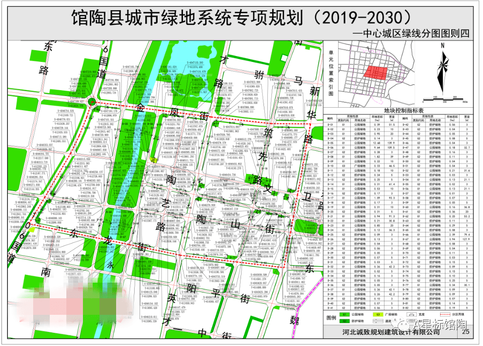 速看馆陶未来10年城市绿地规划来了!