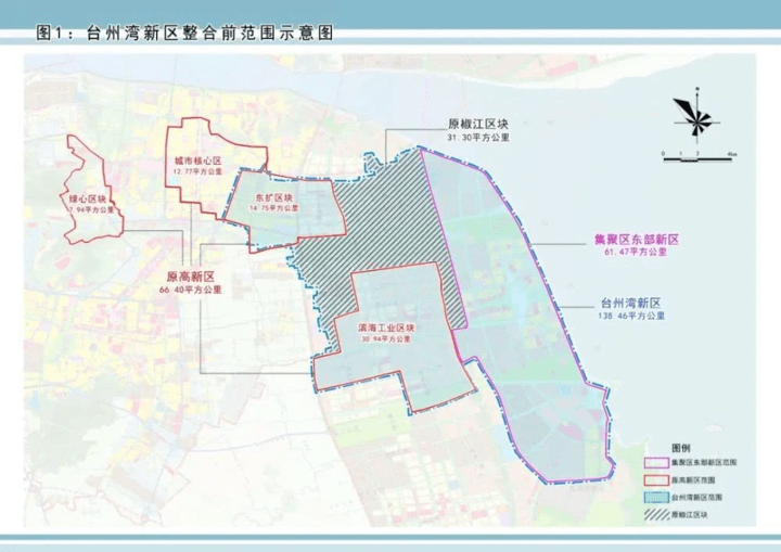 管理范围包括台州市椒江区三甲街道(含椒江农场),白云街道2个社区