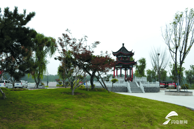 生态美景绕古城济宁市兖州区泗河景观带扮靓绿色生活