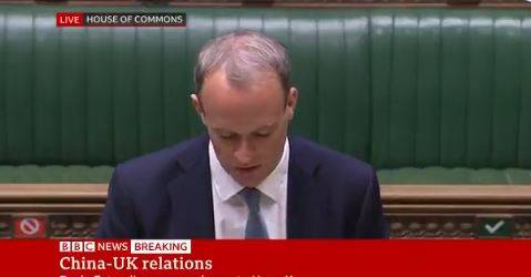 英国|英国宣布暂停与香港引渡条约