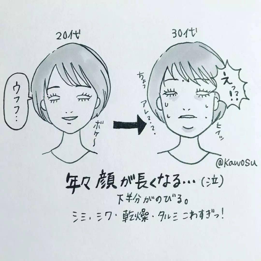 姐姐|日本一小姐姐用插画表达“非美女的扎心日常”，无数妹子大呼感同身受！