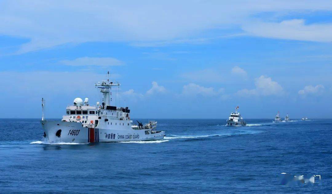 厦门海警局获悉数艘嫌疑船正聚集在厦门港外海至东碇岛海域非法作业