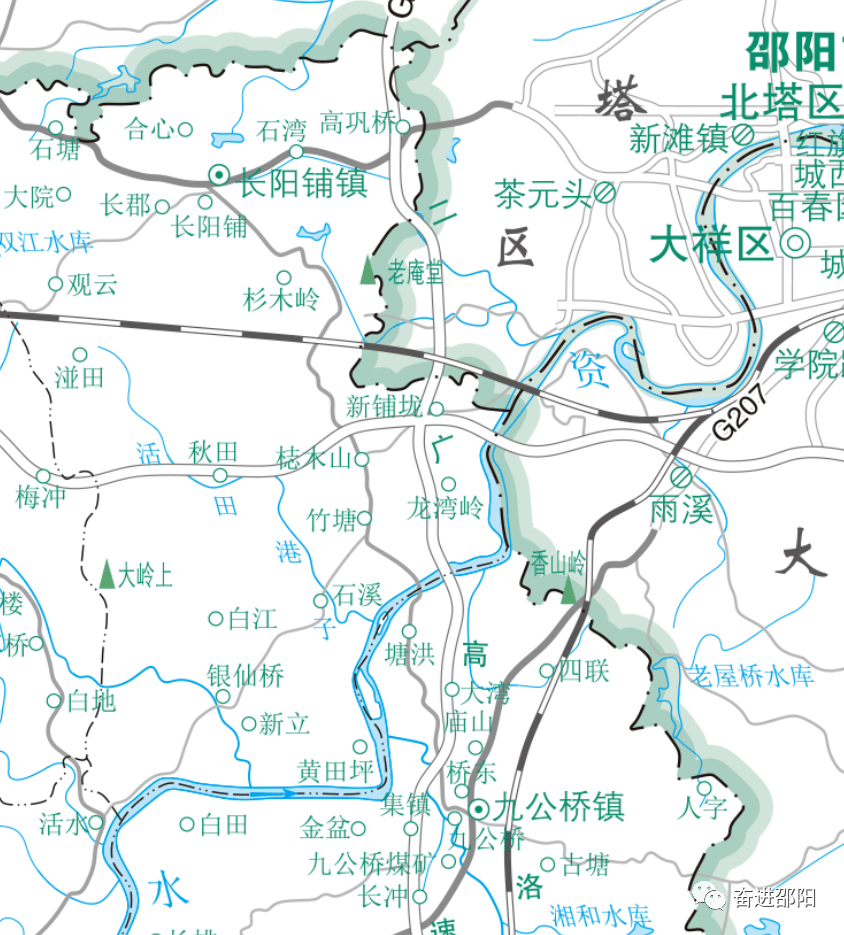 邵阳这里投资近6亿新修一条12米宽省道,并修跨资江大桥!