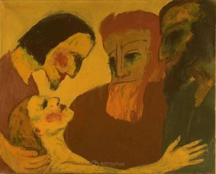表现主义代表人物之一,德国画家埃米尔·诺尔德