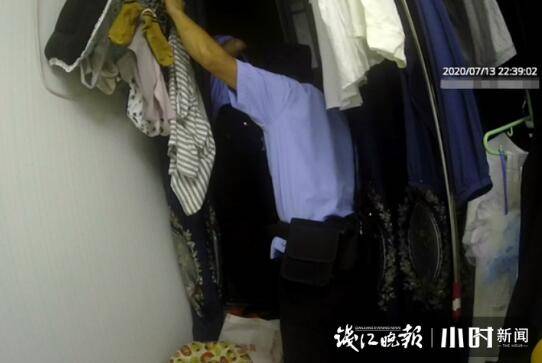 窗户|等不及了！深夜杭州某小区5楼，民警从阳台窗户翻进去救人