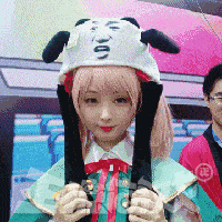 搞笑动态趣图gif对眼的汪仔