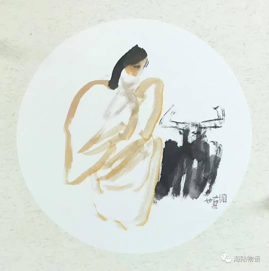 书画看台 | 庄玉君:美女是这样画的