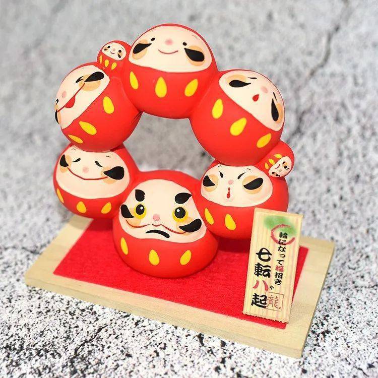 日本达摩不倒翁,不只能招好运还能许愿!