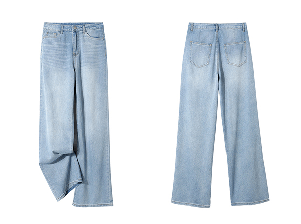 夏天|这条牛仔凉凉阔腿裤,居然成了我这个夏天的最爱!