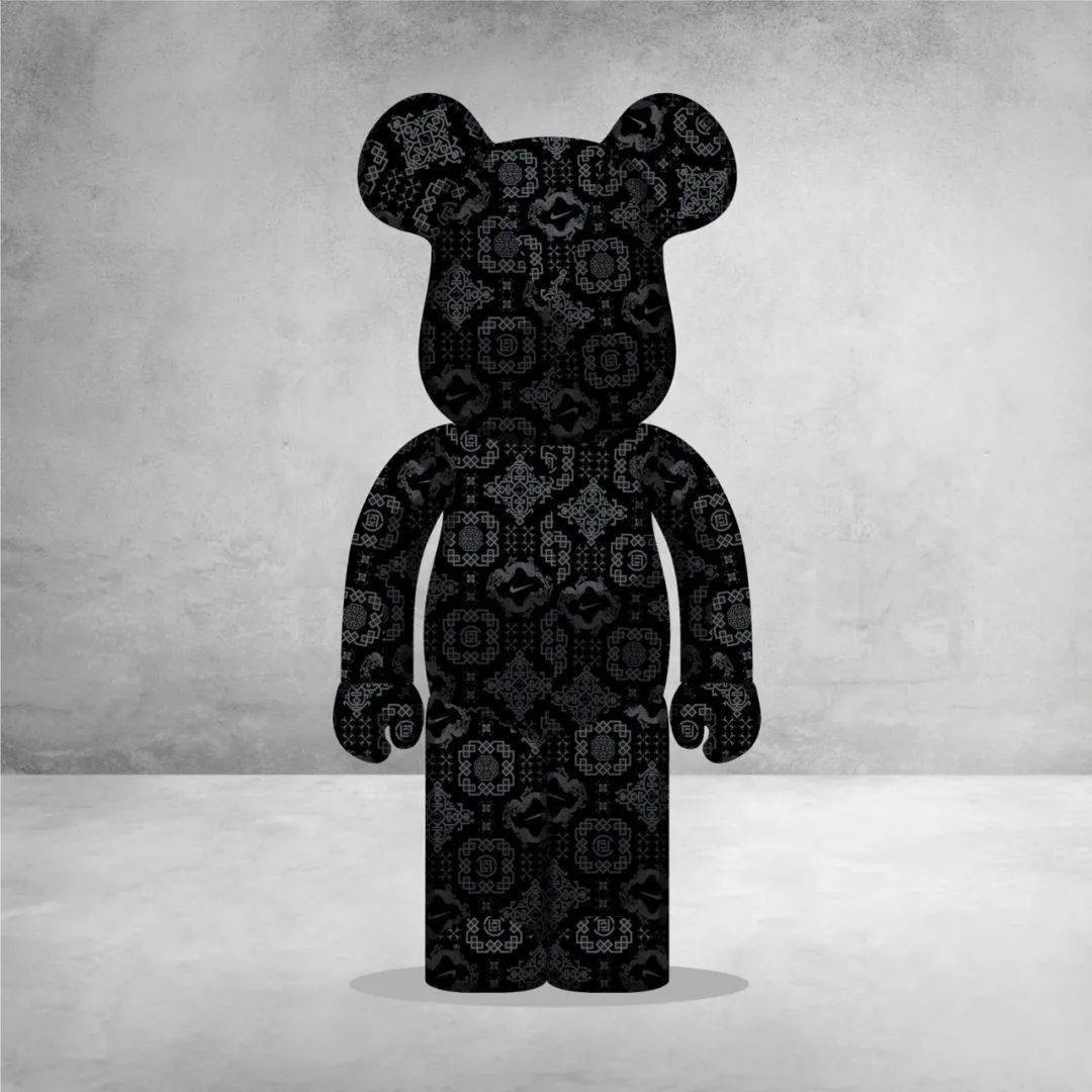 bearbrick clot x nike