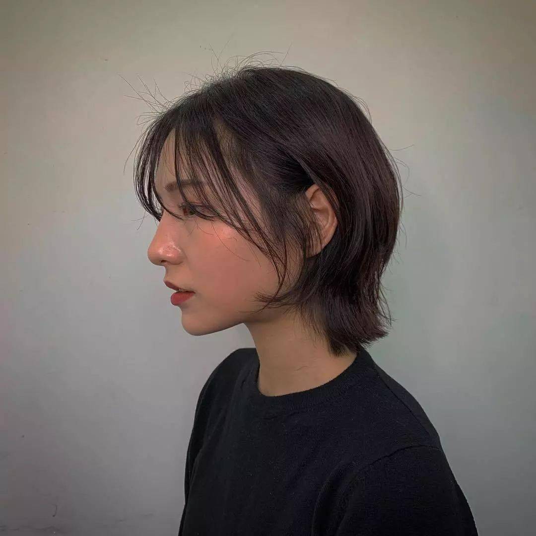 碎尾短发