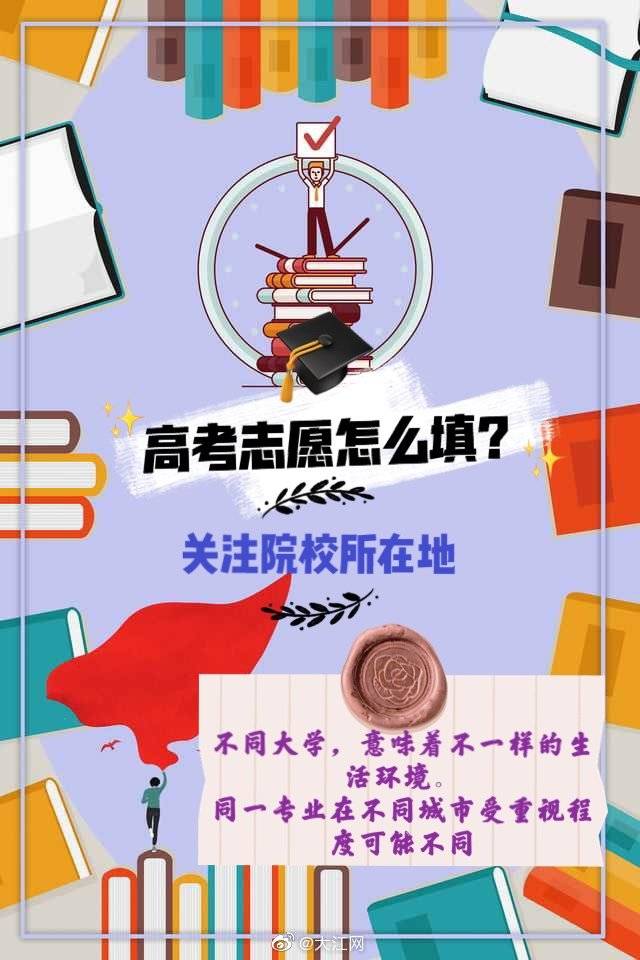 志愿|高考志愿怎么填？大江小编来支招