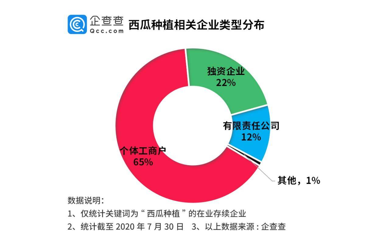 行业|西瓜企业大数据：安徽人最会“种西瓜”，行业65%为个体工商户