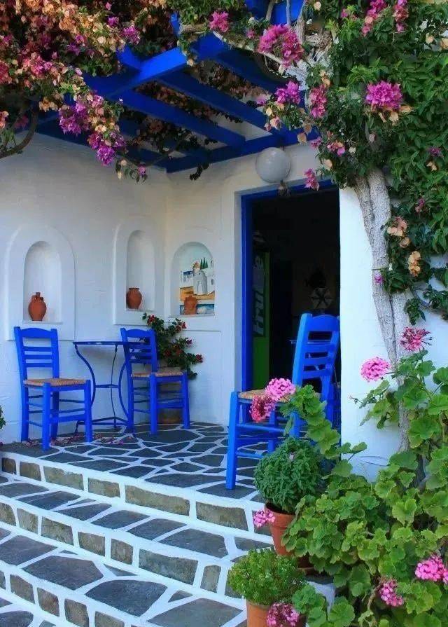 花园系列 | 地中海风格的花园:对自然色彩的浓重表达