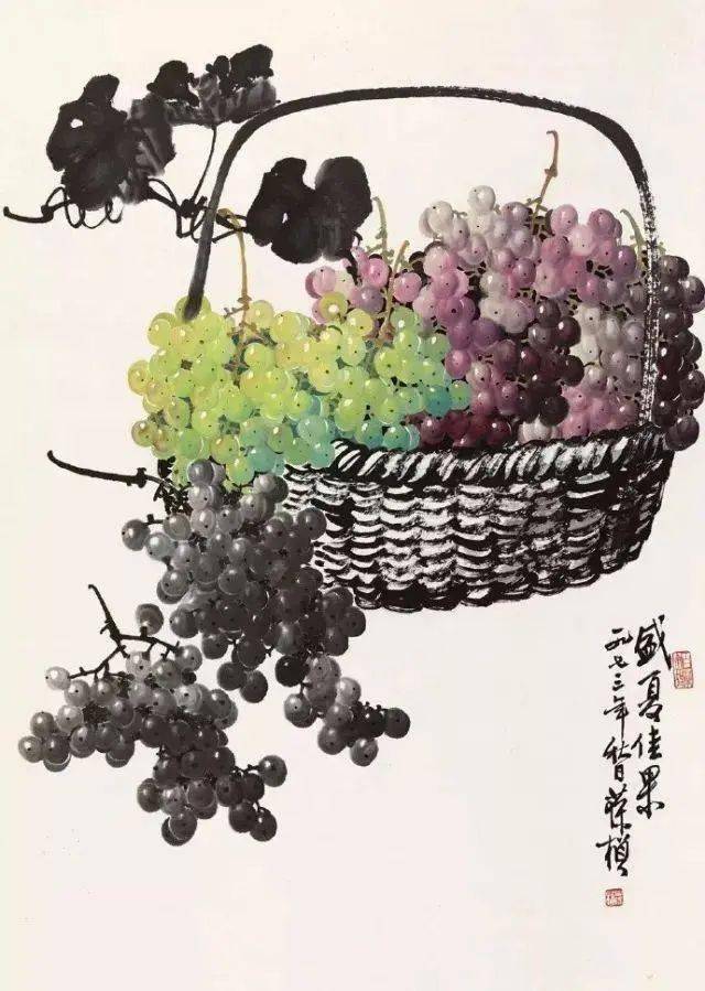 历代名家画葡萄,玲珑剔透!