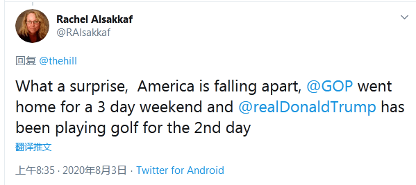 美国|疫情汹涌，威胁封TikTok，这些都没影响特朗普连续第二天现身高尔夫球场