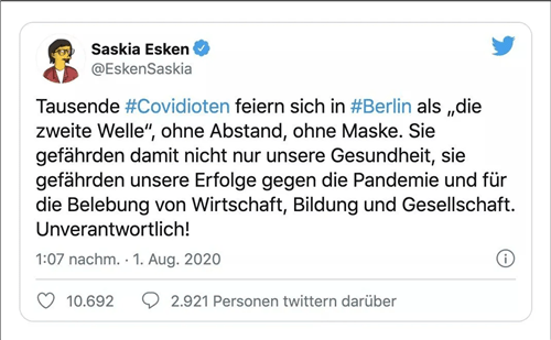 措施|德国柏林爆发反防疫措施游行 令卫生部长极其担忧
